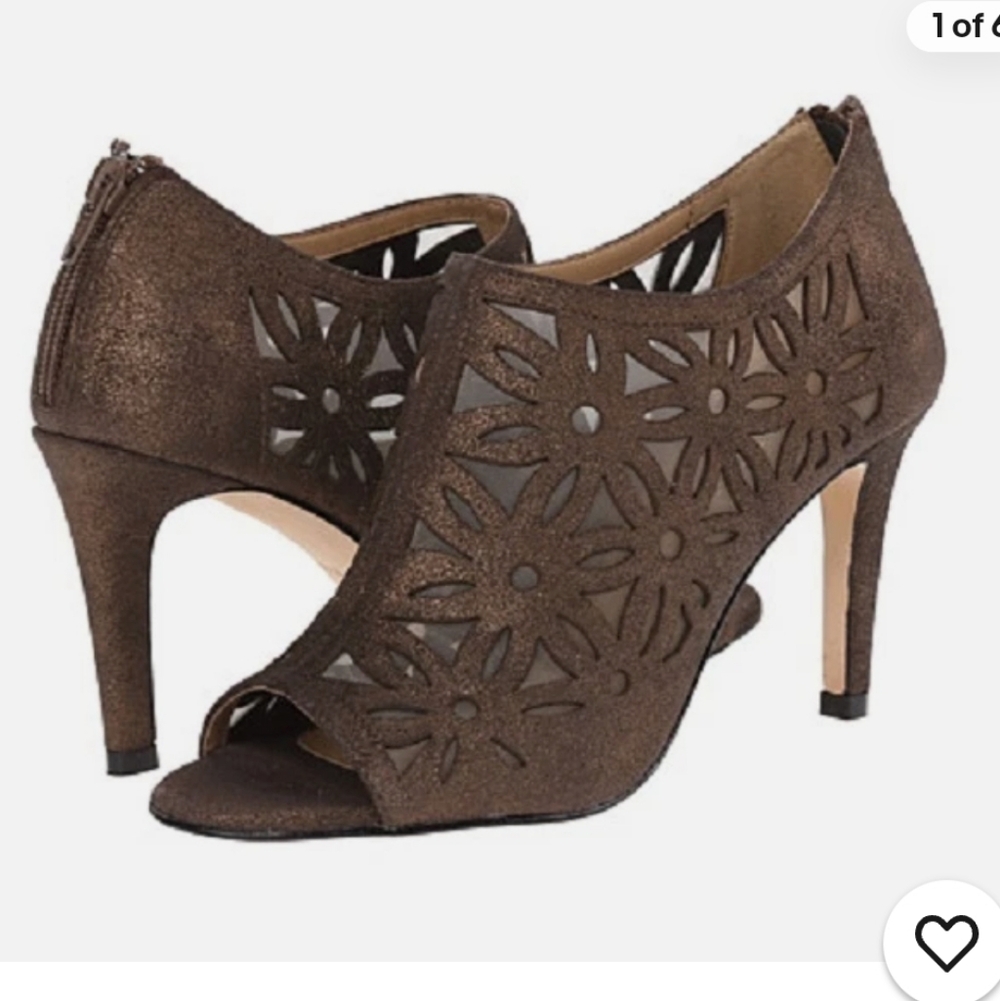 VANELI Babe Bootie Pumps Heels - Size 11.5